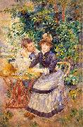 Pierre-Auguste Renoir In the Garden, oil painting artist